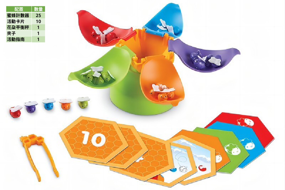 盛放的平衡蜜蜂